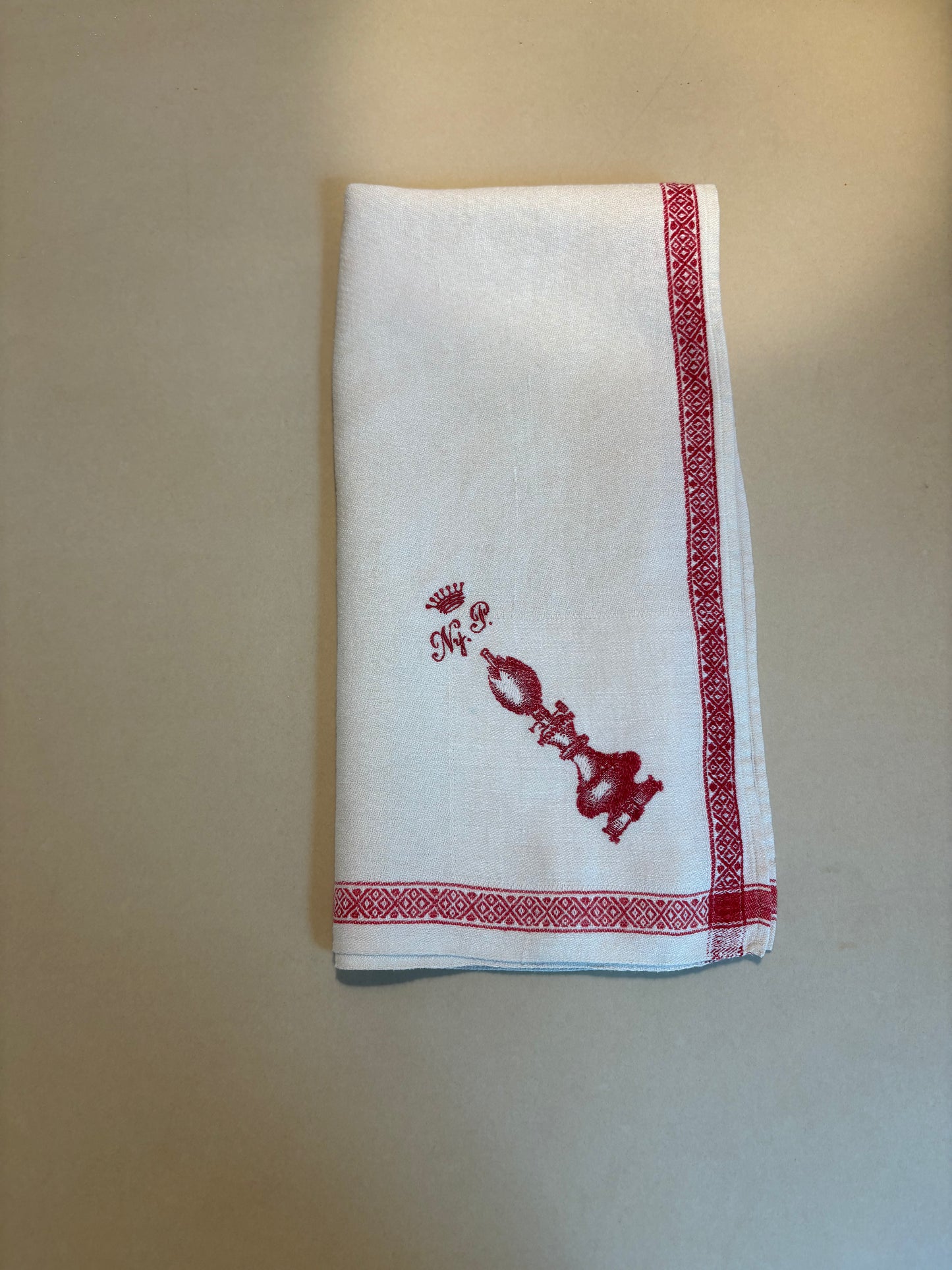 PAÑO DE COCINA DE LINO GRUESO.