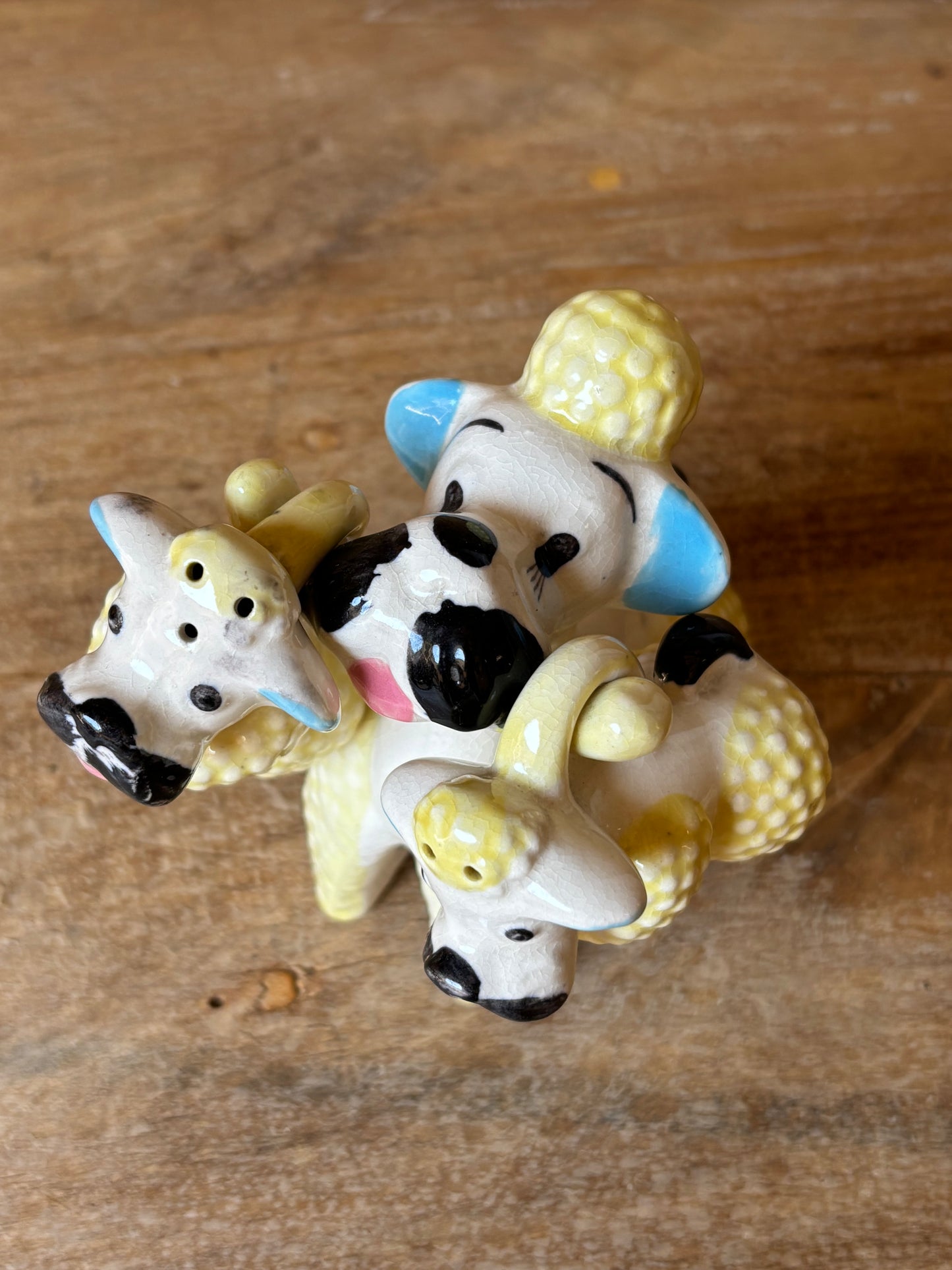 SET VINTAGE SALERO Y PIMENTERO.