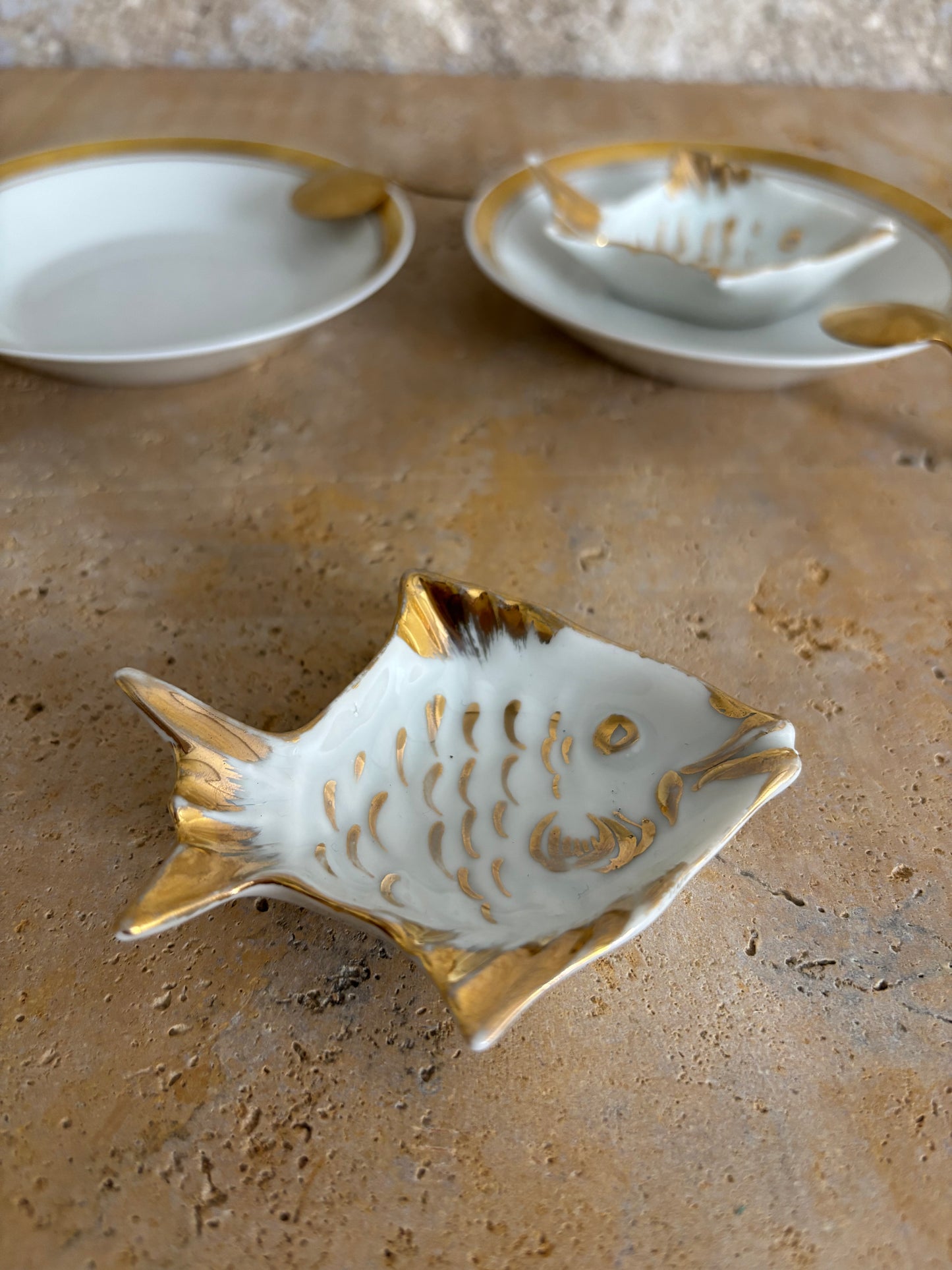 SALERO VINTAGE DE PELLIZCO LIMOGES.