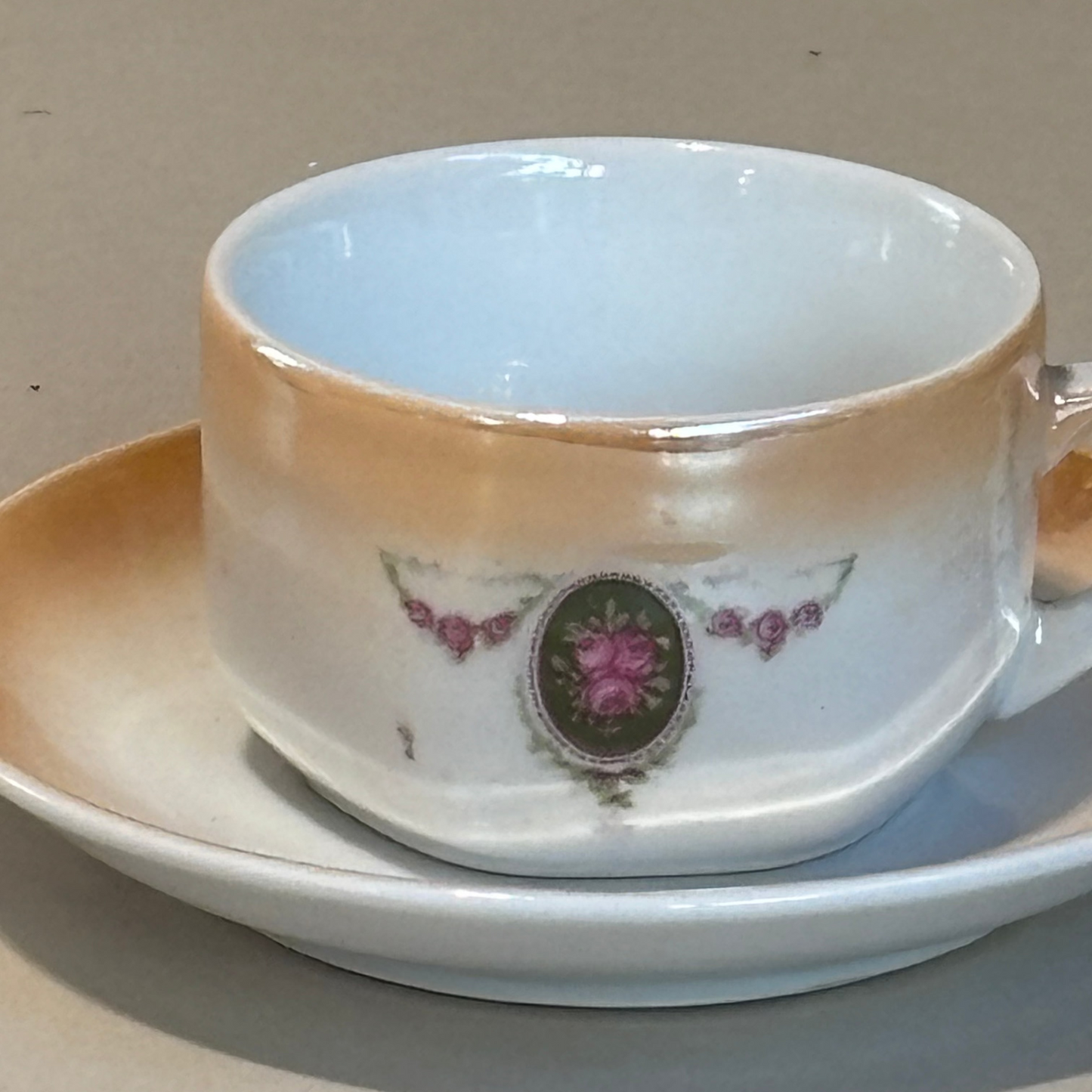 SET DE 6 TAZAS DE CAFE VINTAGE.