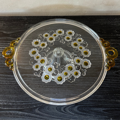 SOPORTE DE CRISTAL PARA TARTAS.