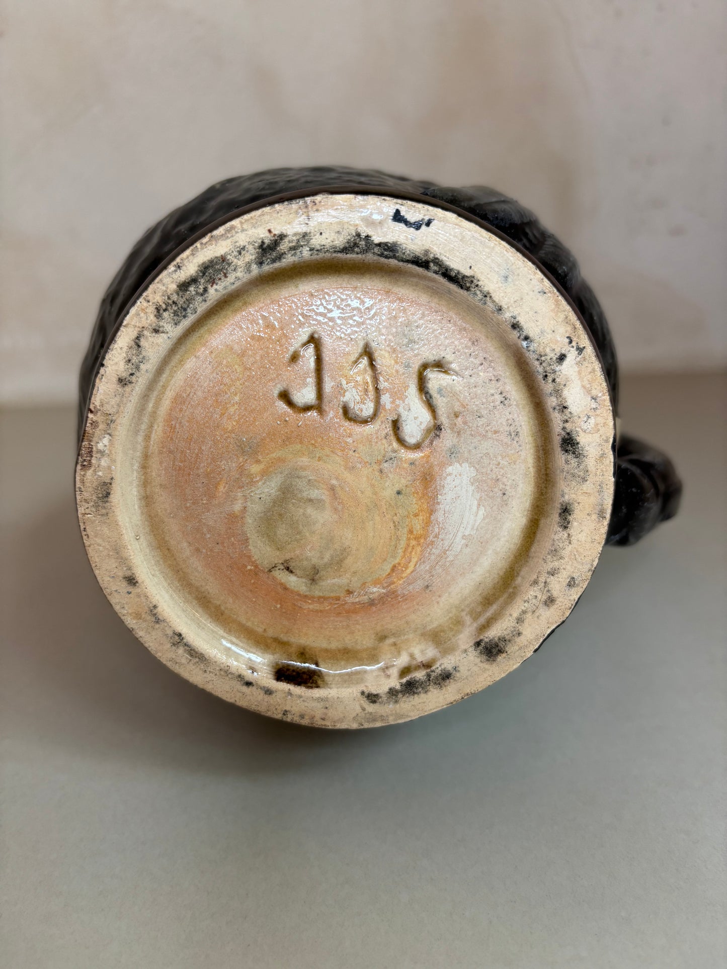 JARRA ANTIGUA MAYÓLICA.