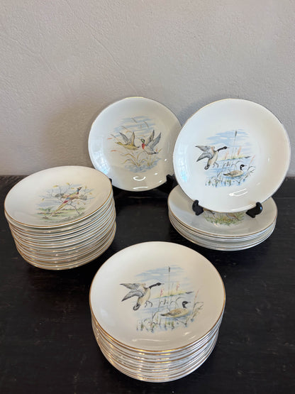 VAJILLA VINTAGE "GIBIER".