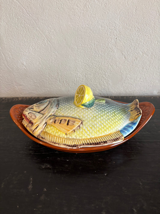 FUENTE DE BARRO PARA HORNO DE MANISES.