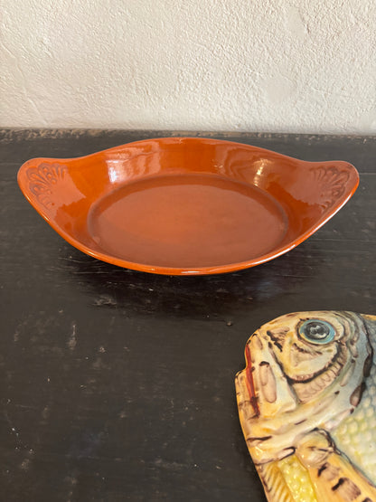 FUENTE DE BARRO PARA HORNO DE MANISES.