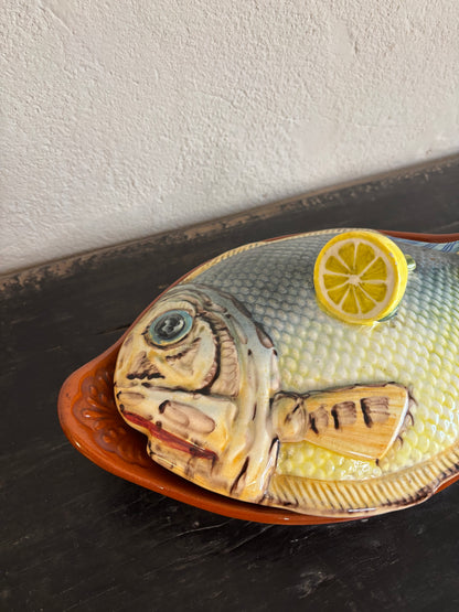 FUENTE DE BARRO PARA HORNO DE MANISES.