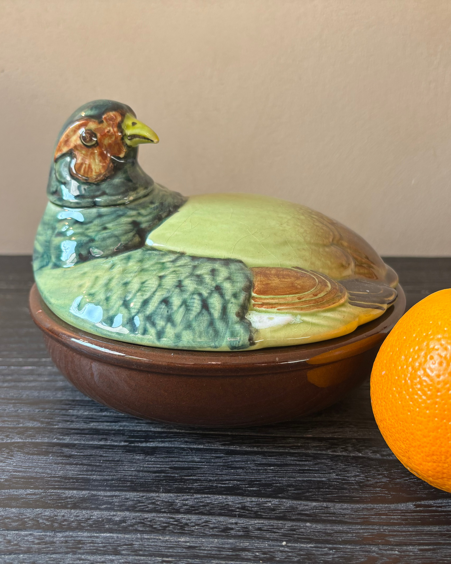 FUENTE DE BARRO PARA HORNO DE MANISES.