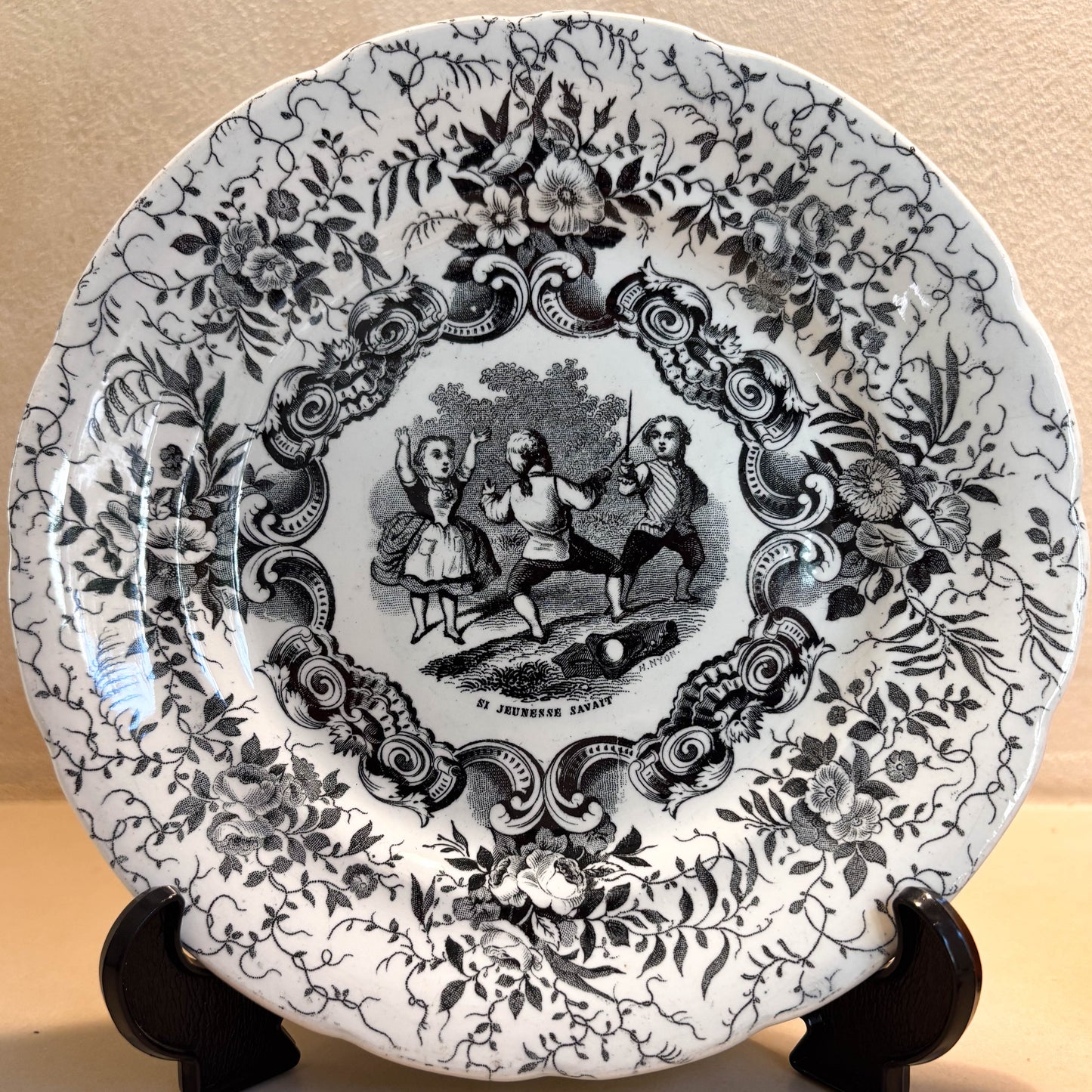 PLATOS PARLANTES "SI JEUNESSE SAVAIT"