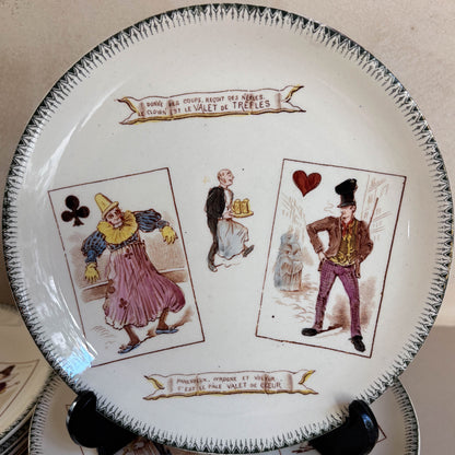 PLATOS PARLANTES "JUEGO DE CARTAS" CHOISY LE ROI.