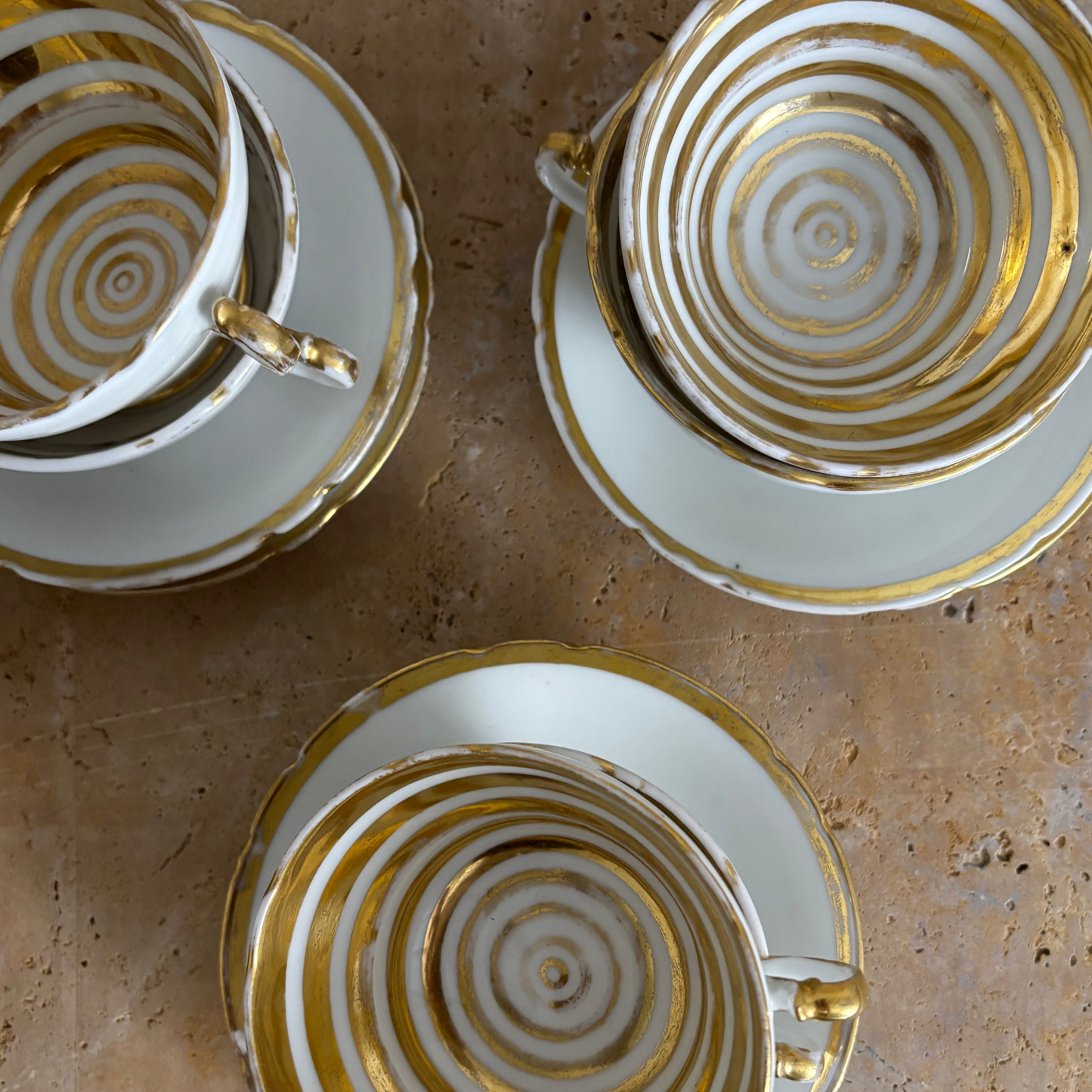 TAZAS DE TÉ SIGLO XVIII.