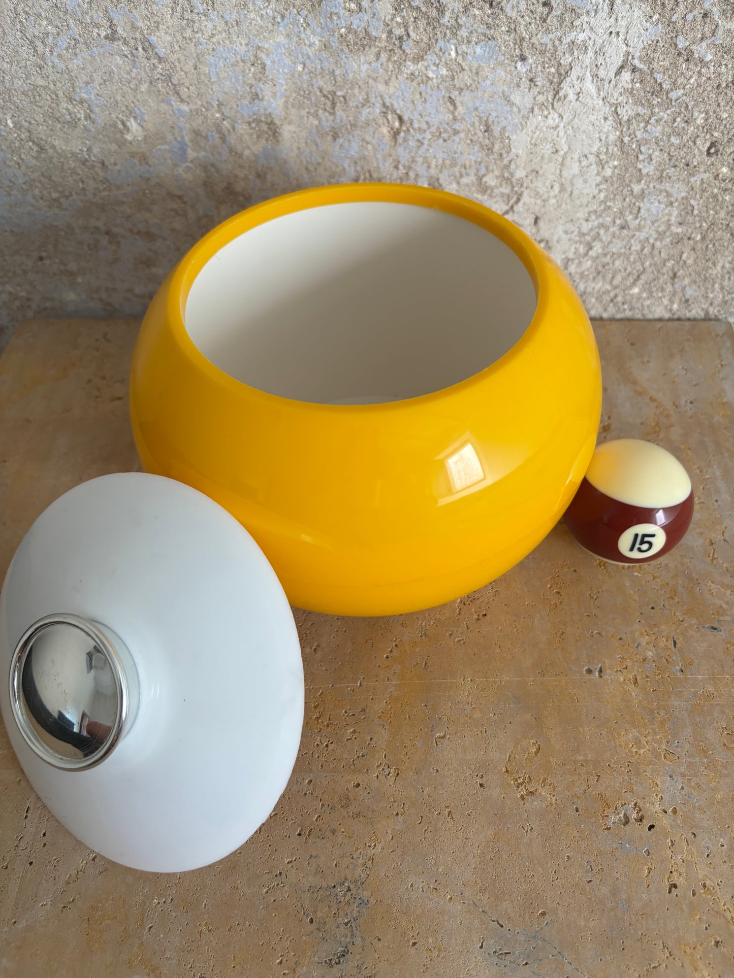 CUBITERA VINTAGE AÑOS 60. DISEÑO "SPACE AGE" DE ESTETICA POP.