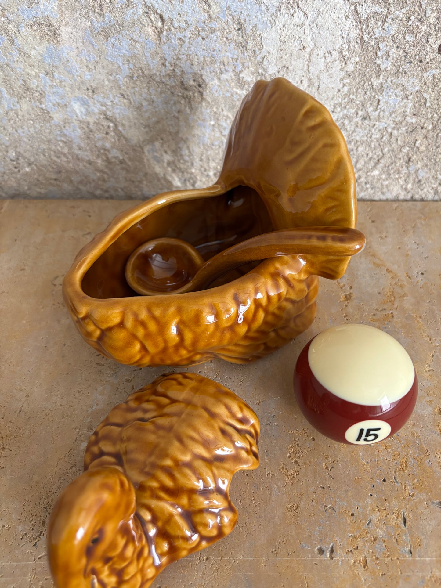 AZUCARERO EN FORMA DE PAVO.