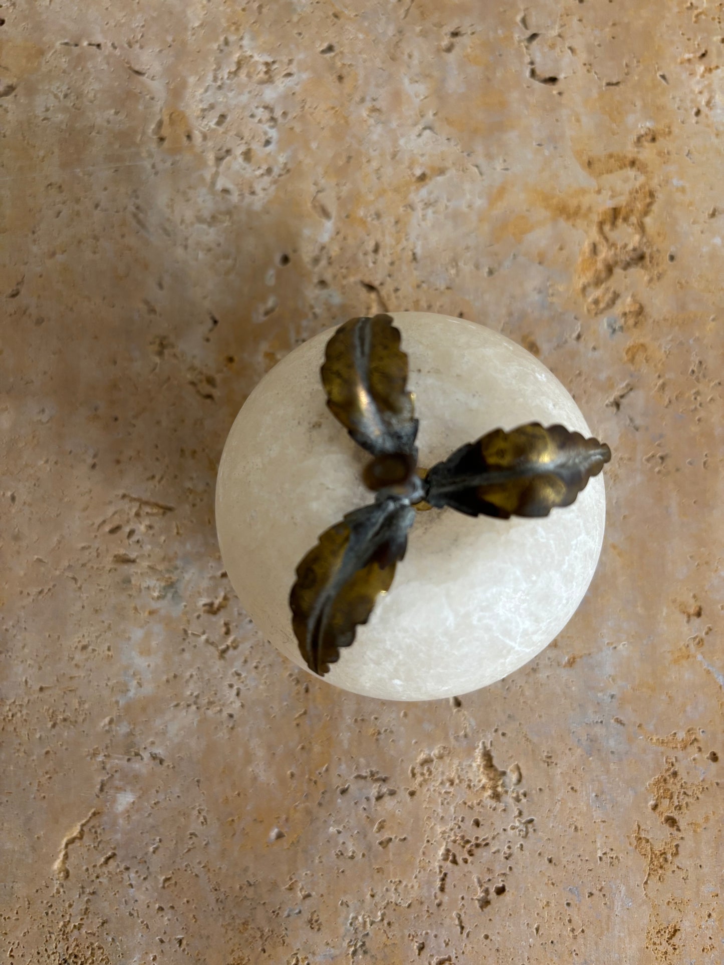 PISAPAPELES VINTAGE PARA RECETAS EN ALABASTRO Y LATON