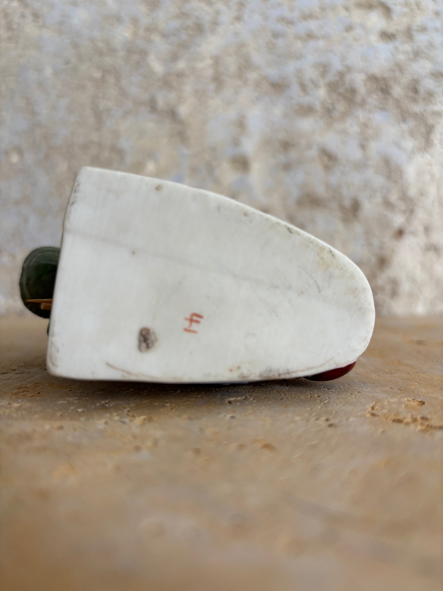 PALILLERO EN BISCUIT ALEMAN ANTIGUO.