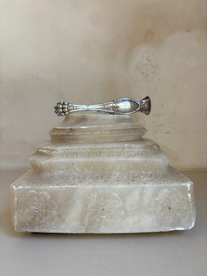 PINZAS DE ALPACA ANTIGUAS PARA CUBITERAS