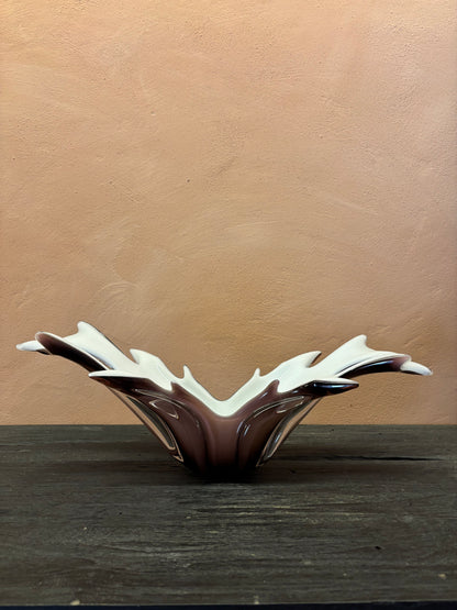 CENTRO DE MESA DE VIDRIO SOPLADO "FONT DEL VIDRE".