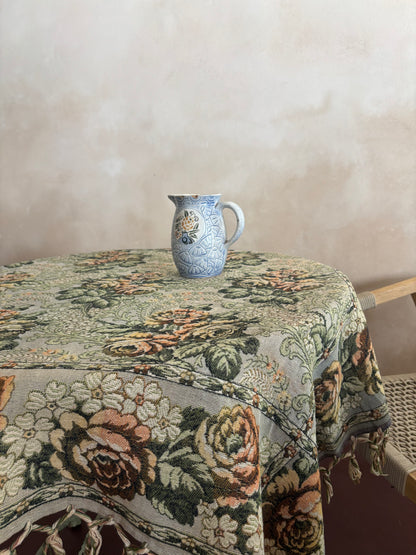 MANTEL DE TELAR MANUAL JACQUARD ANTIGUO