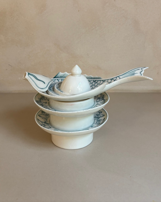 ANTIGUO RECIPIENTE JAPONÉS.