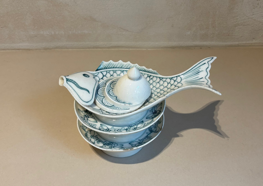 ANTIGUO RECIPIENTE JAPONÉS.