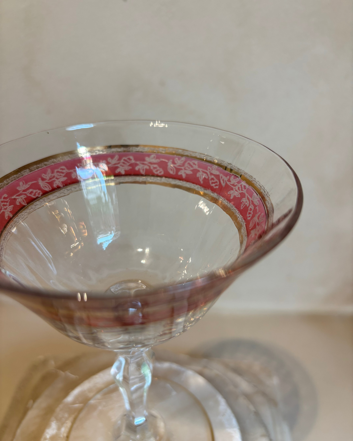 COPAS ANTIGUAS CHAMPAGNE.