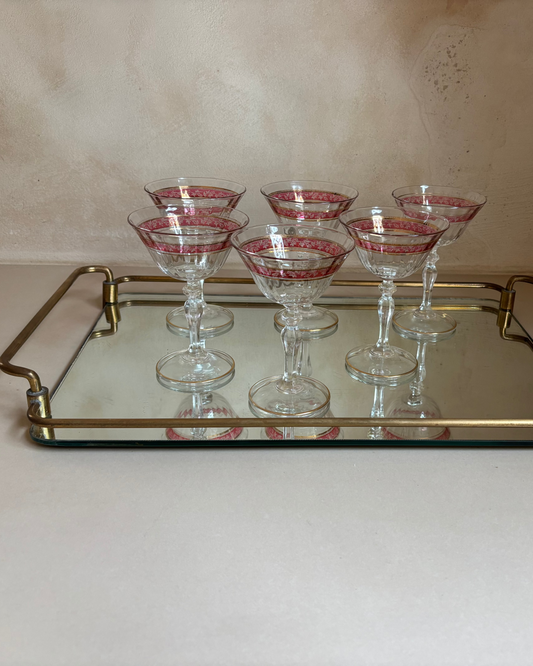 COPAS ANTIGUAS CHAMPAGNE.