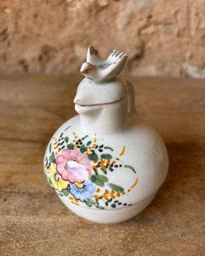 PAREJA DE VINAGRERAS ANTIGUAS DE MANISES.