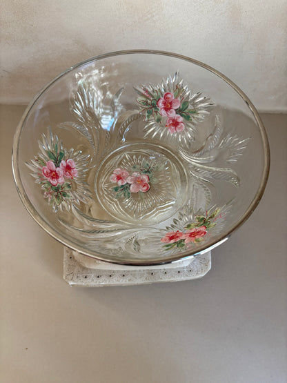 CUENCO PARA MACEDONIA EN VIDRIO PRENSADO.