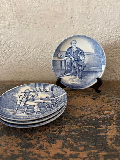 JUEGO DE 4 PLATOS PARA EL PAN.