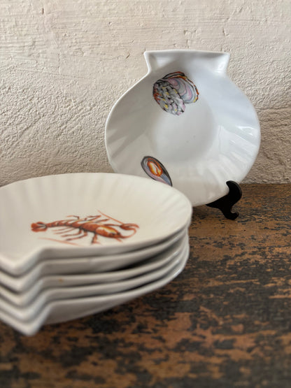 CONJUNTO DE 6 RABANERAS VINTAGE.