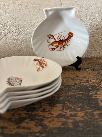 CONJUNTO DE 6 RABANERAS VINTAGE.