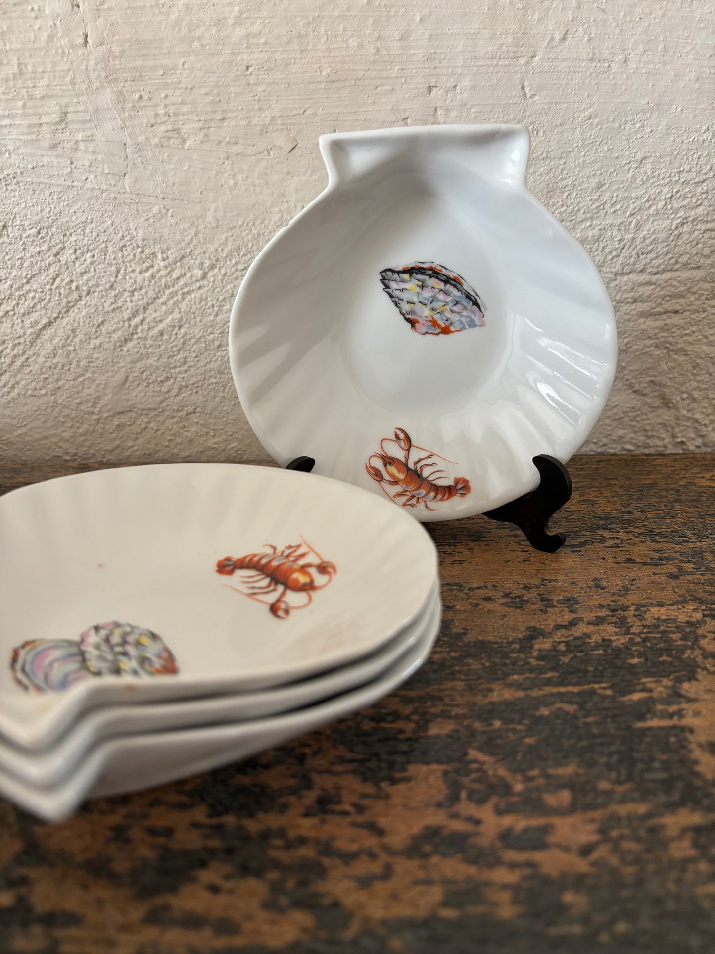 CONJUNTO DE 6 RABANERAS VINTAGE.