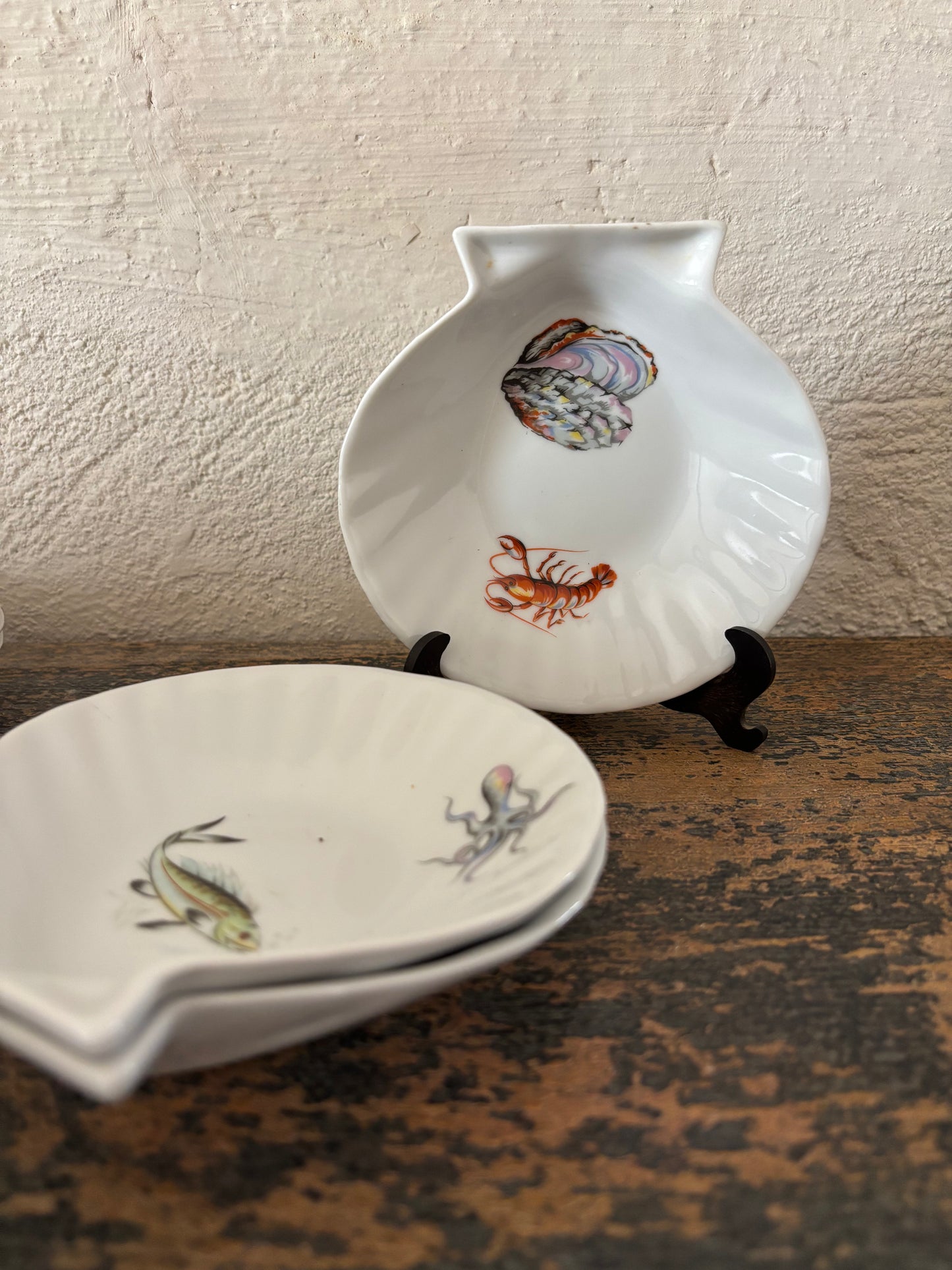 CONJUNTO DE 6 RABANERAS VINTAGE.