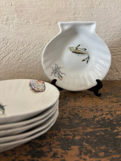 CONJUNTO DE 6 RABANERAS VINTAGE.