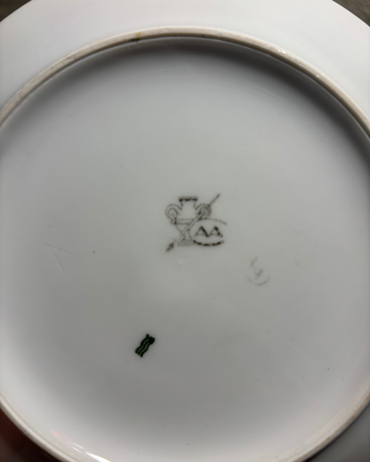 JUEGO DE TÉ DE PORCELANA DE LIMOGES.