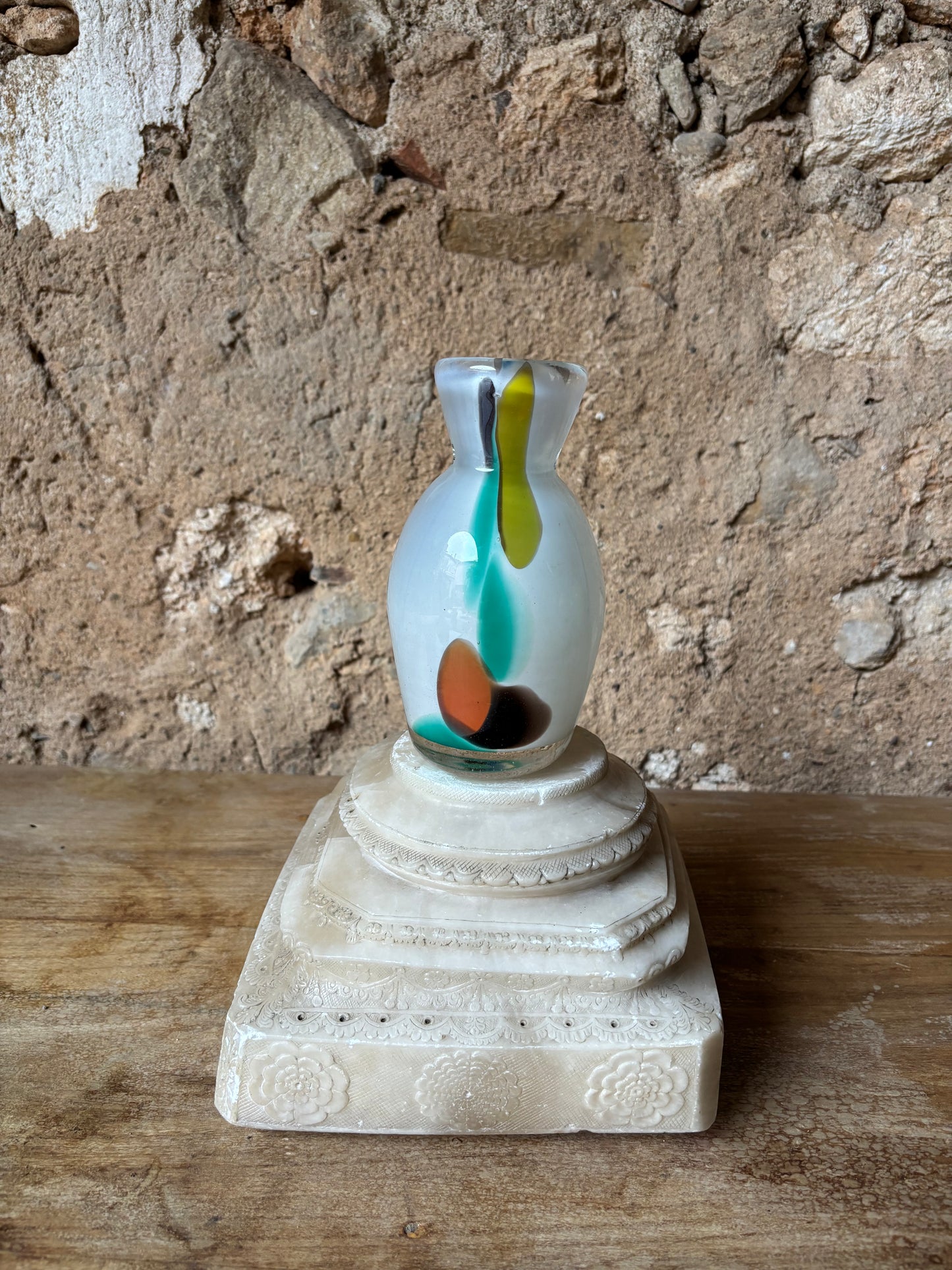 JARRON EN CRISTAL DE MURANO.