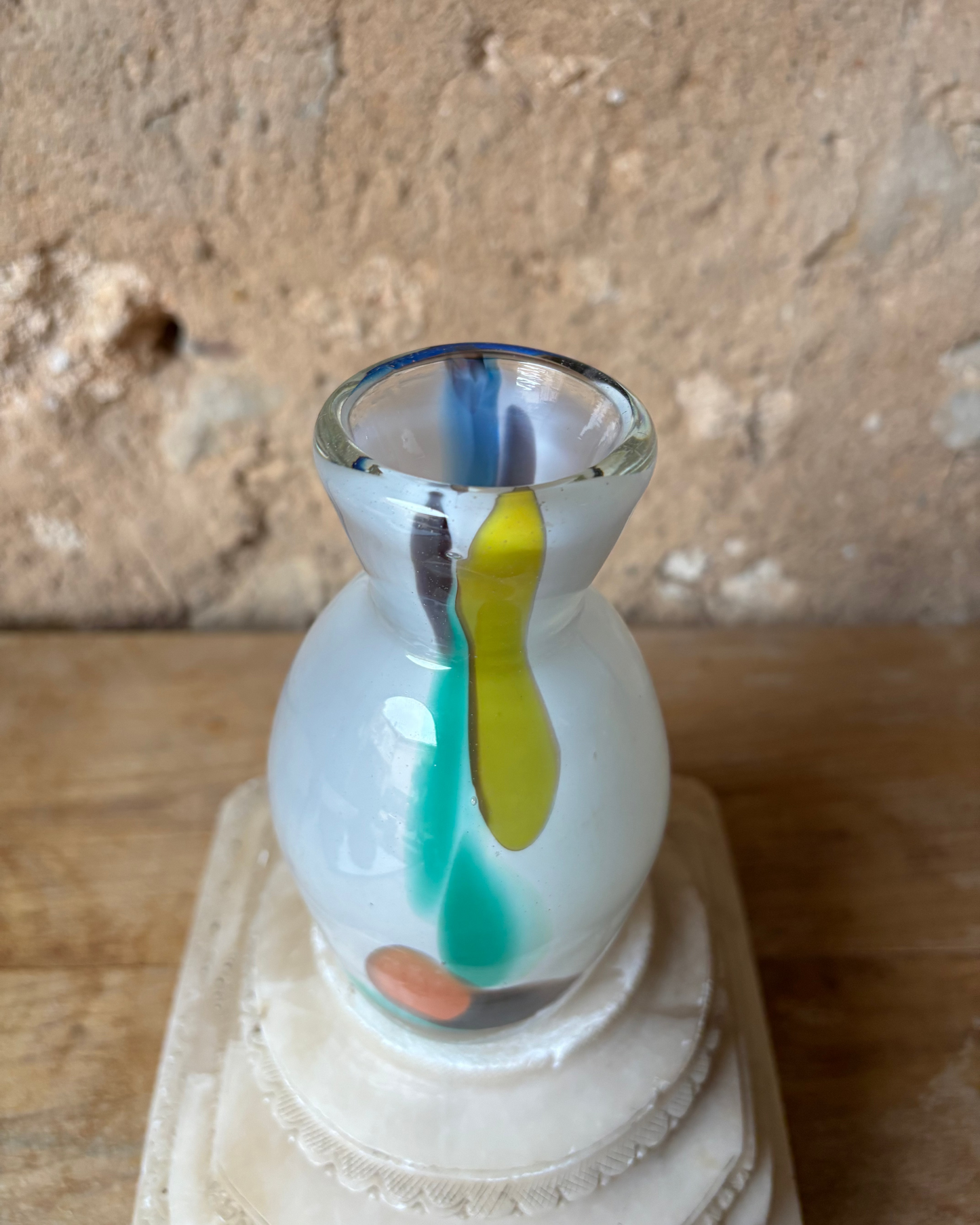 JARRON EN CRISTAL DE MURANO.