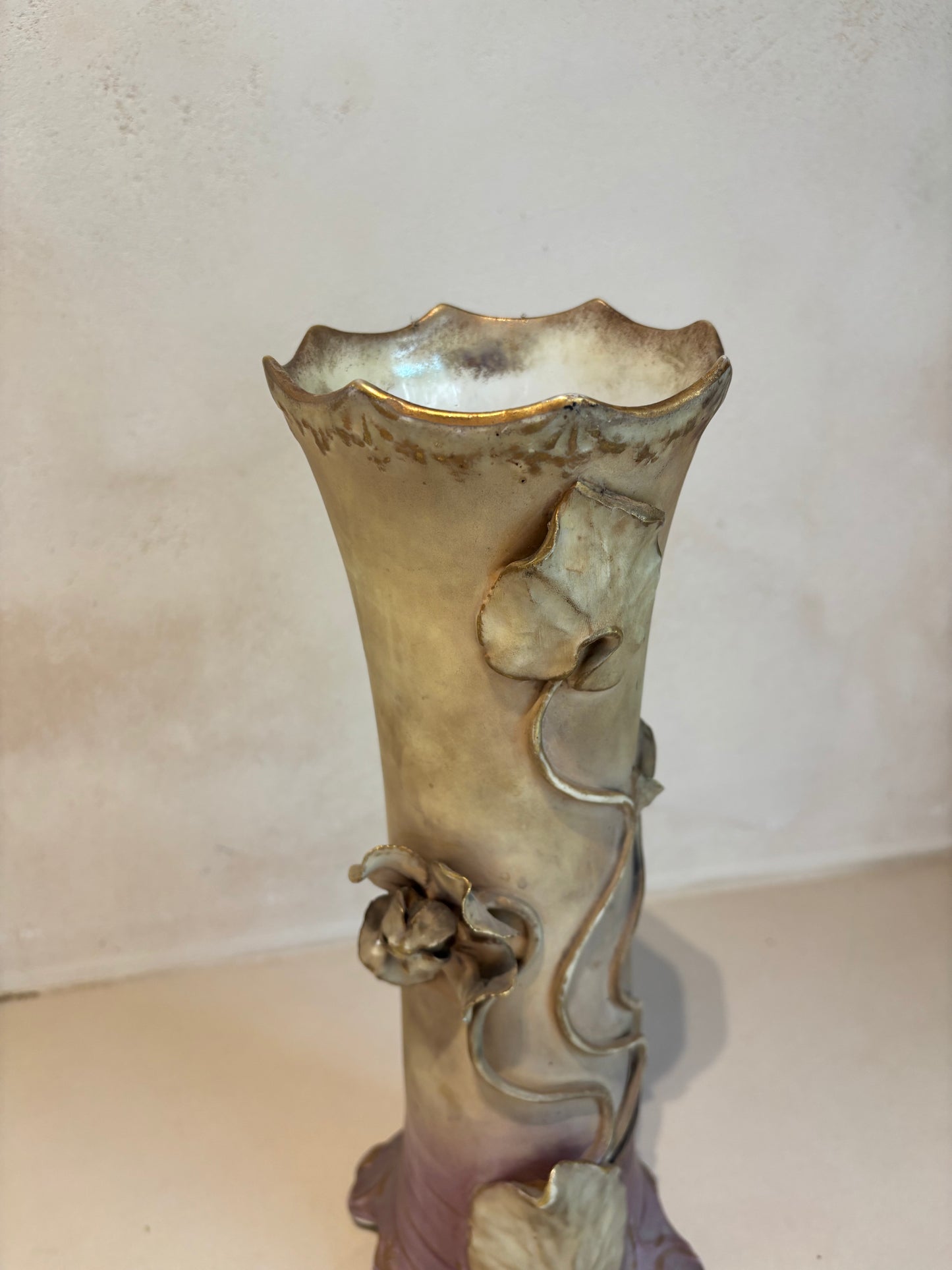 JARRON BISCUIT ART NOUVEAU