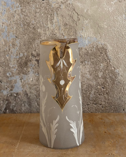 JARRA DE VIDRIO MODERNISTA