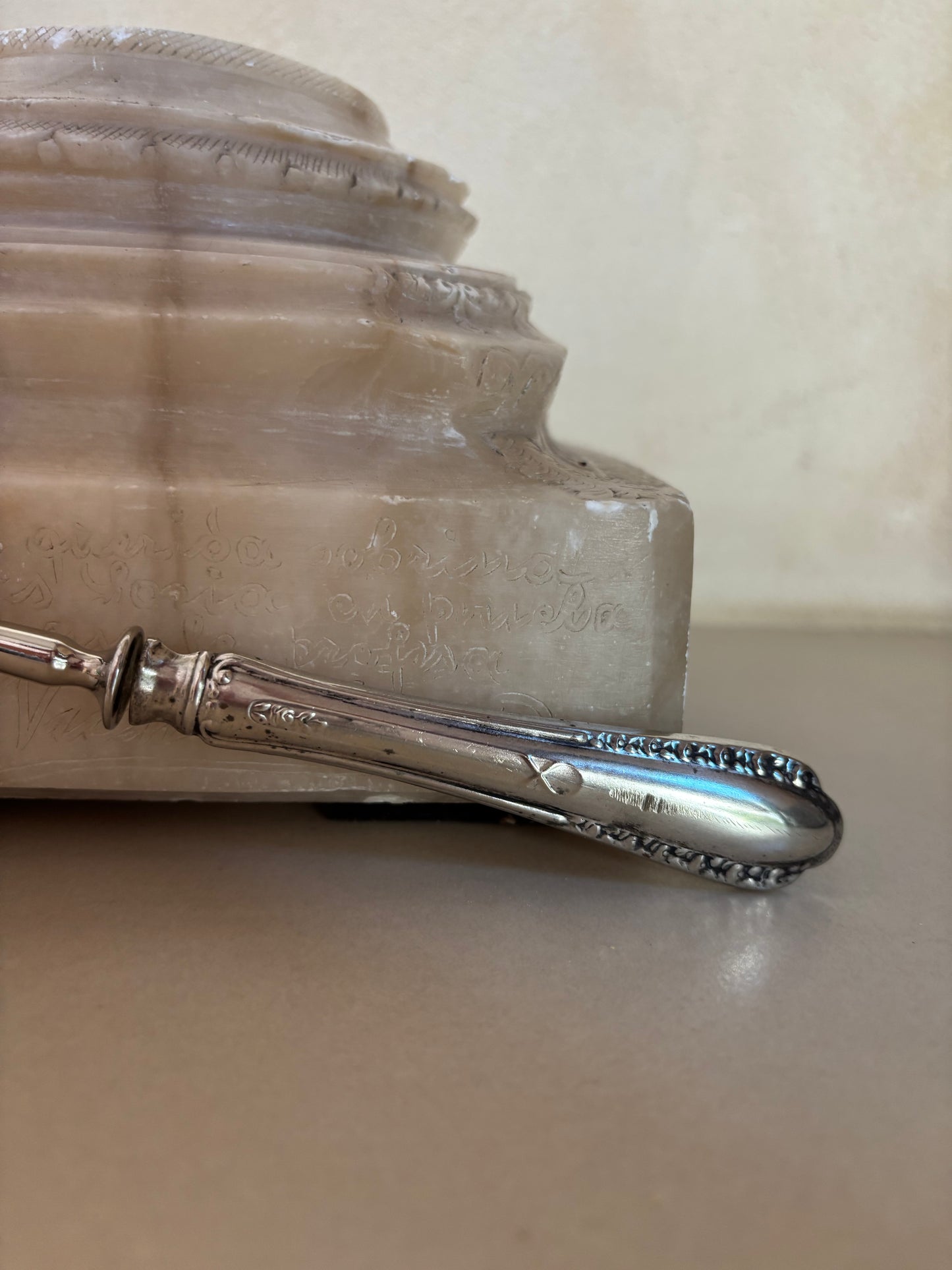 ESPATULA ANTIGUA PARA SERVIR  TARTAS