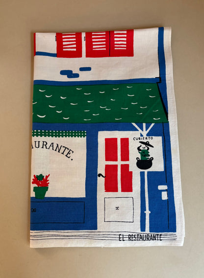 PAÑO DE COCINA AÑOS 60.