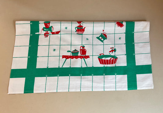 PAÑO DE COCINA AÑOS 60.