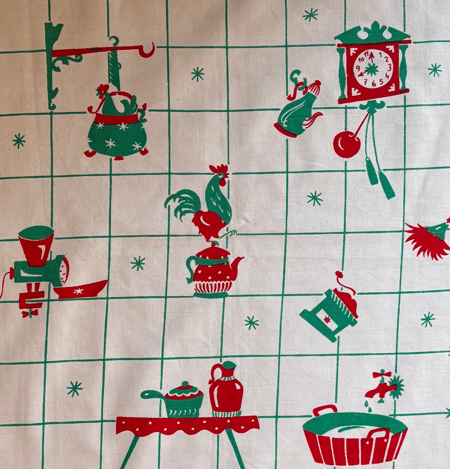 PAÑO DE COCINA AÑOS 60.