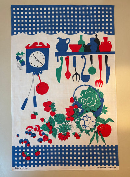 PAÑO DE COCINA AÑOS 60.