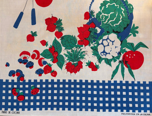 PAÑO DE COCINA AÑOS 60.