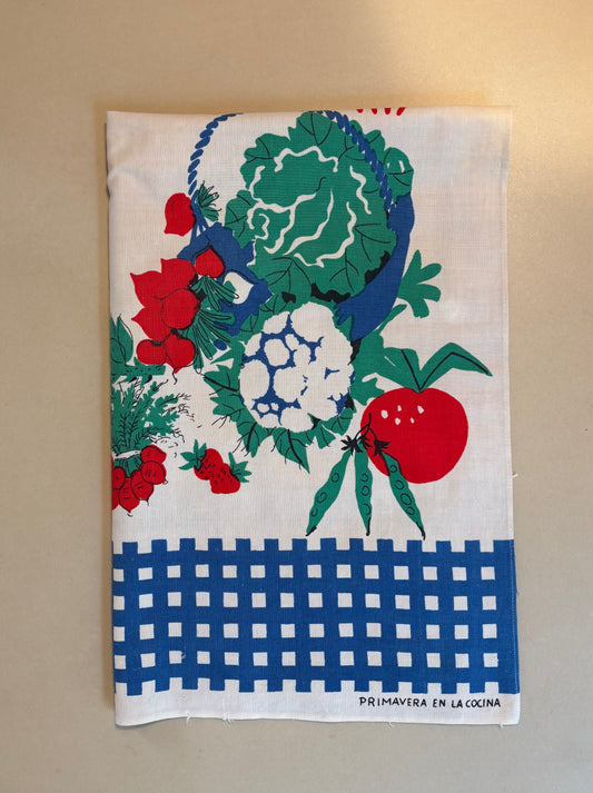 PAÑO DE COCINA AÑOS 60.