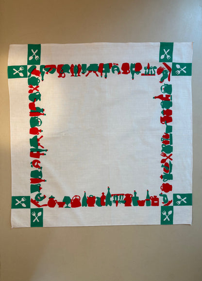 PAÑO DE COCINA AÑOS 60.