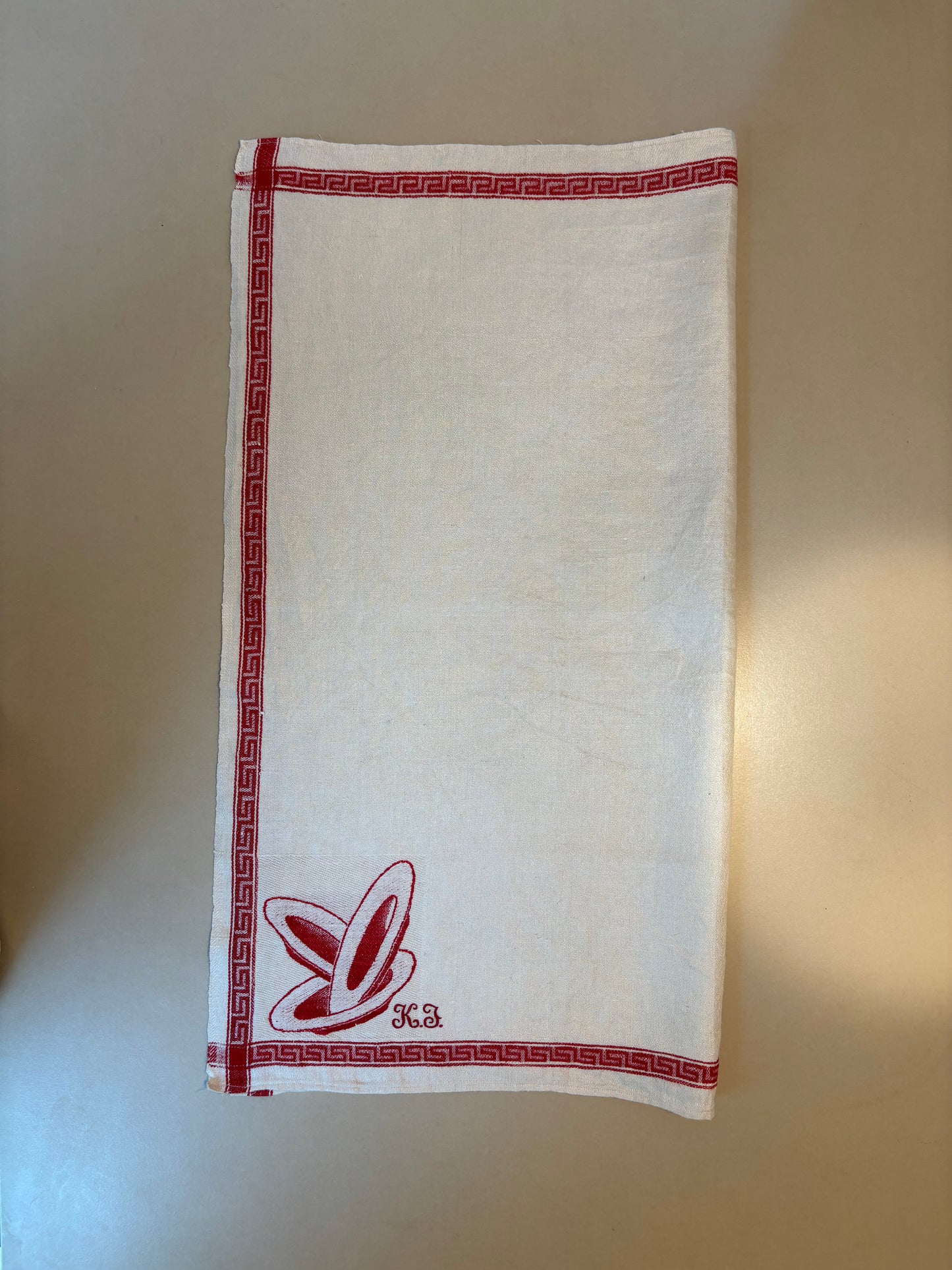 PAÑO DE COCINA DE LINO GRUESO.