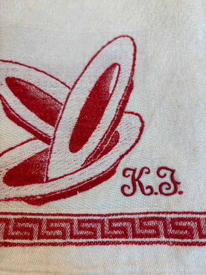 PAÑO DE COCINA DE LINO GRUESO.