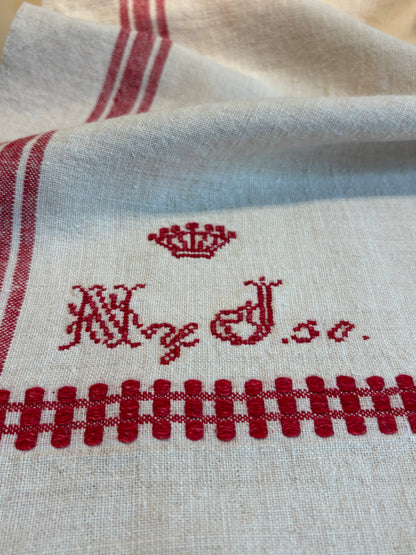 PAÑO DE COCINA DE LINO GRUESO.