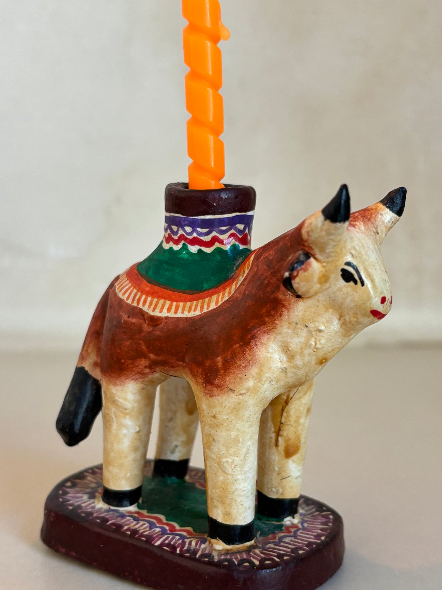 ANTIGUO CANDELERO ARTESANIA MEXICANA.